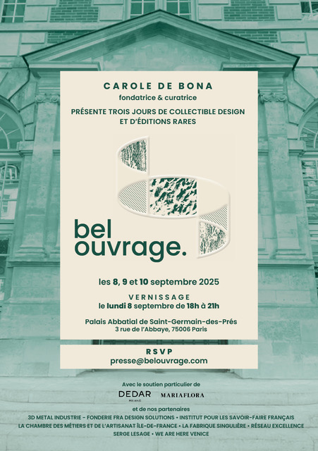 Bel Ouvrage : Edition rare Paris – Save The Date !